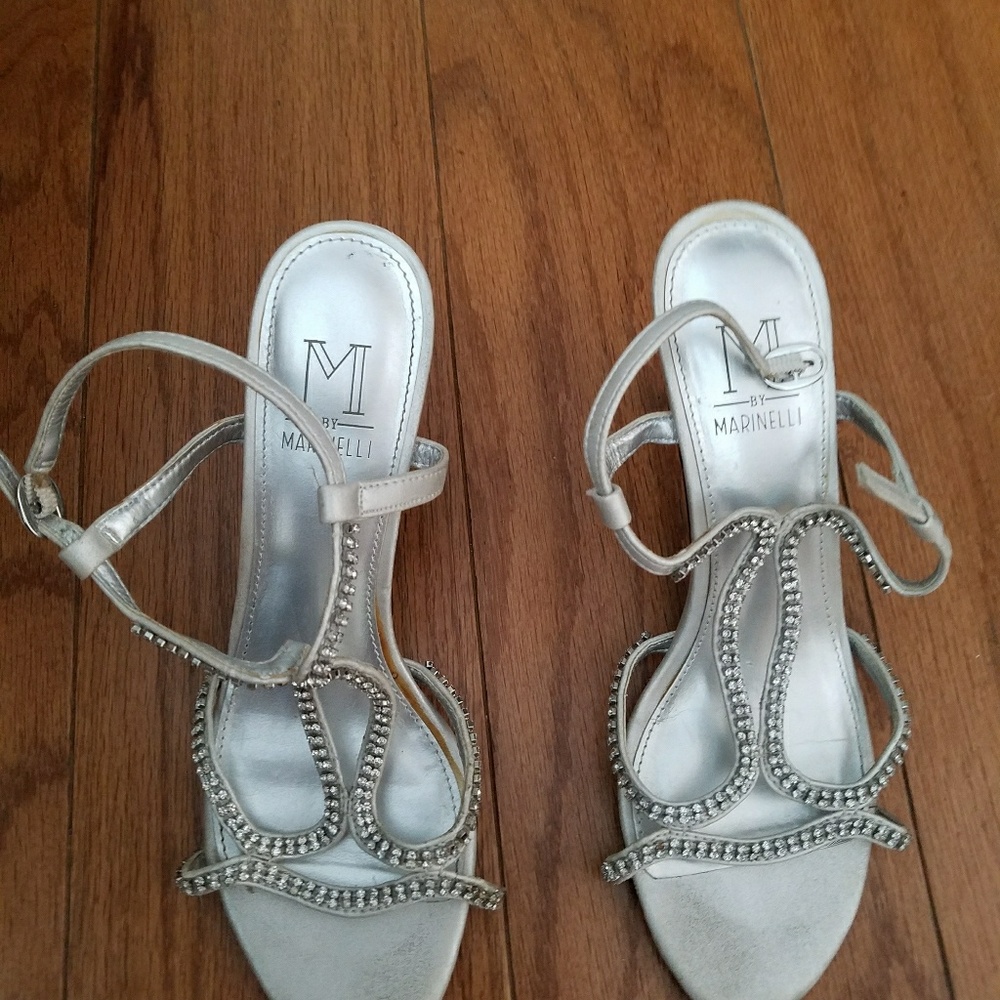 High heeled sandals